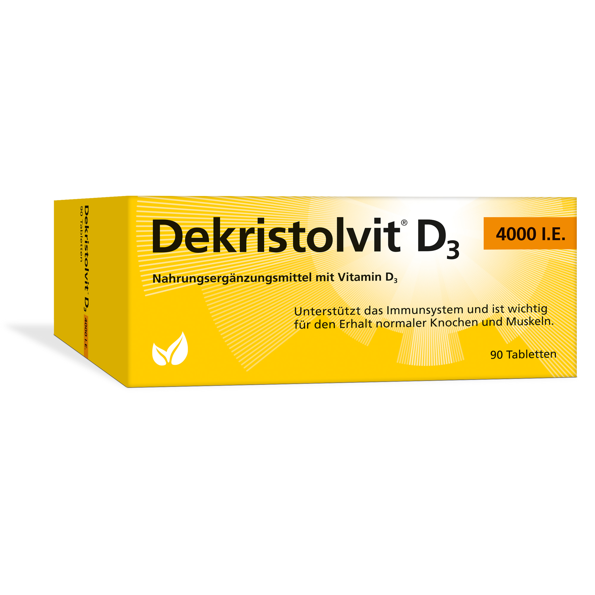 DEKRISTOLVIT D3 4.000 I.E. Tabletten Abbildung für DEKRISTOLVIT D3 4.000 I.E. Tabletten
