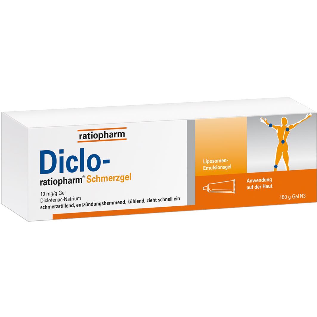 DICLO-RATIOPHARM Schmerzgel Abbildung für DICLO-RATIOPHARM Schmerzgel