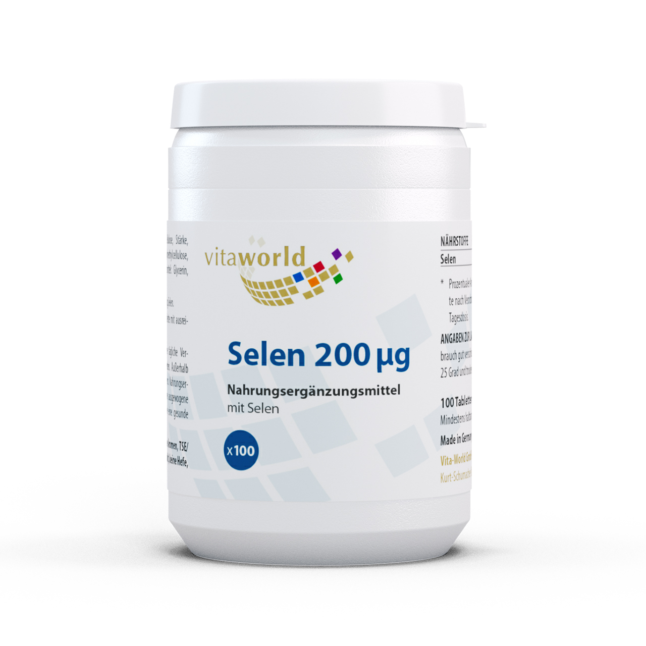 SELEN 200 μg Tabletten Abbildung für SELEN 200 μg Tabletten