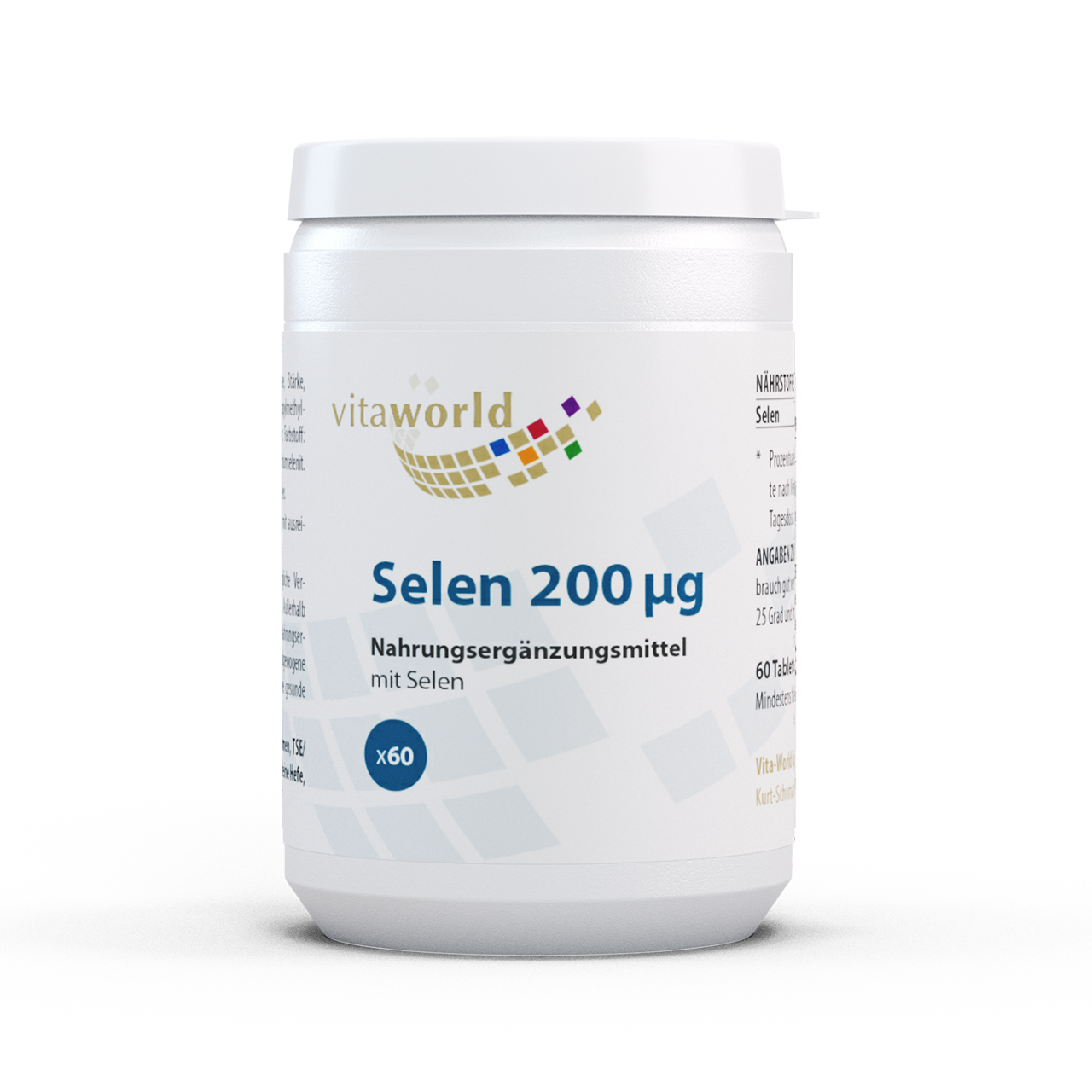 SELEN 200 μg Tabletten Abbildung für SELEN 200 μg Tabletten
