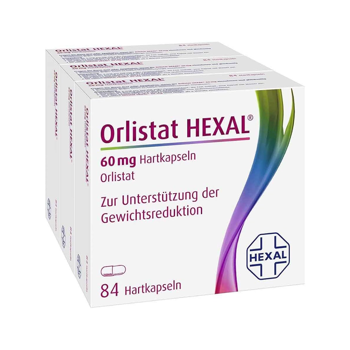 ORLISTAT HEXAL 60 mg Hartkapseln Abbildung für ORLISTAT HEXAL 60 mg Hartkapseln