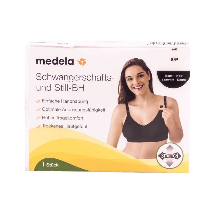 MEDELA Schwangerschafts- u.Still-BH S schwarz Abbildung für MEDELA Schwangerschafts- u.Still-BH S schwarz