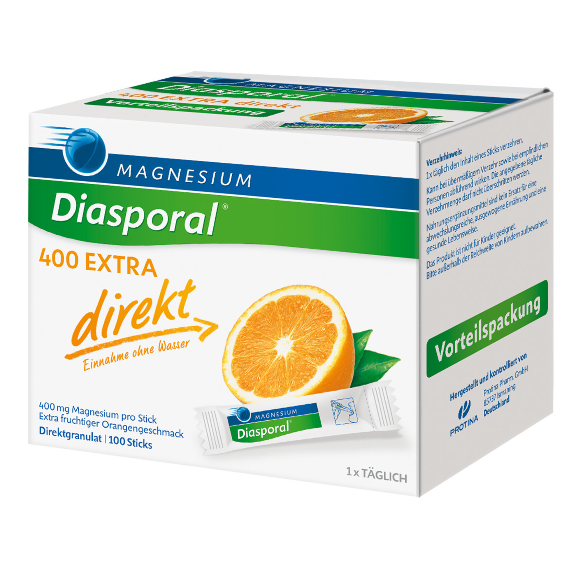 MAGNESIUM DIASPORAL 400 Extra direkt Granulat Abbildung für MAGNESIUM DIASPORAL 400 Extra direkt Granulat
