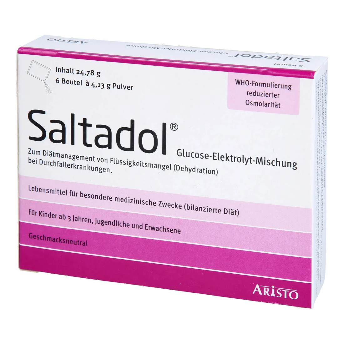 SALTADOL Elektrolyt Plv.z.Her.e.Lsg.z.Einnehmen Abbildung für SALTADOL Elektrolyt Plv.z.Her.e.Lsg.z.Einnehmen