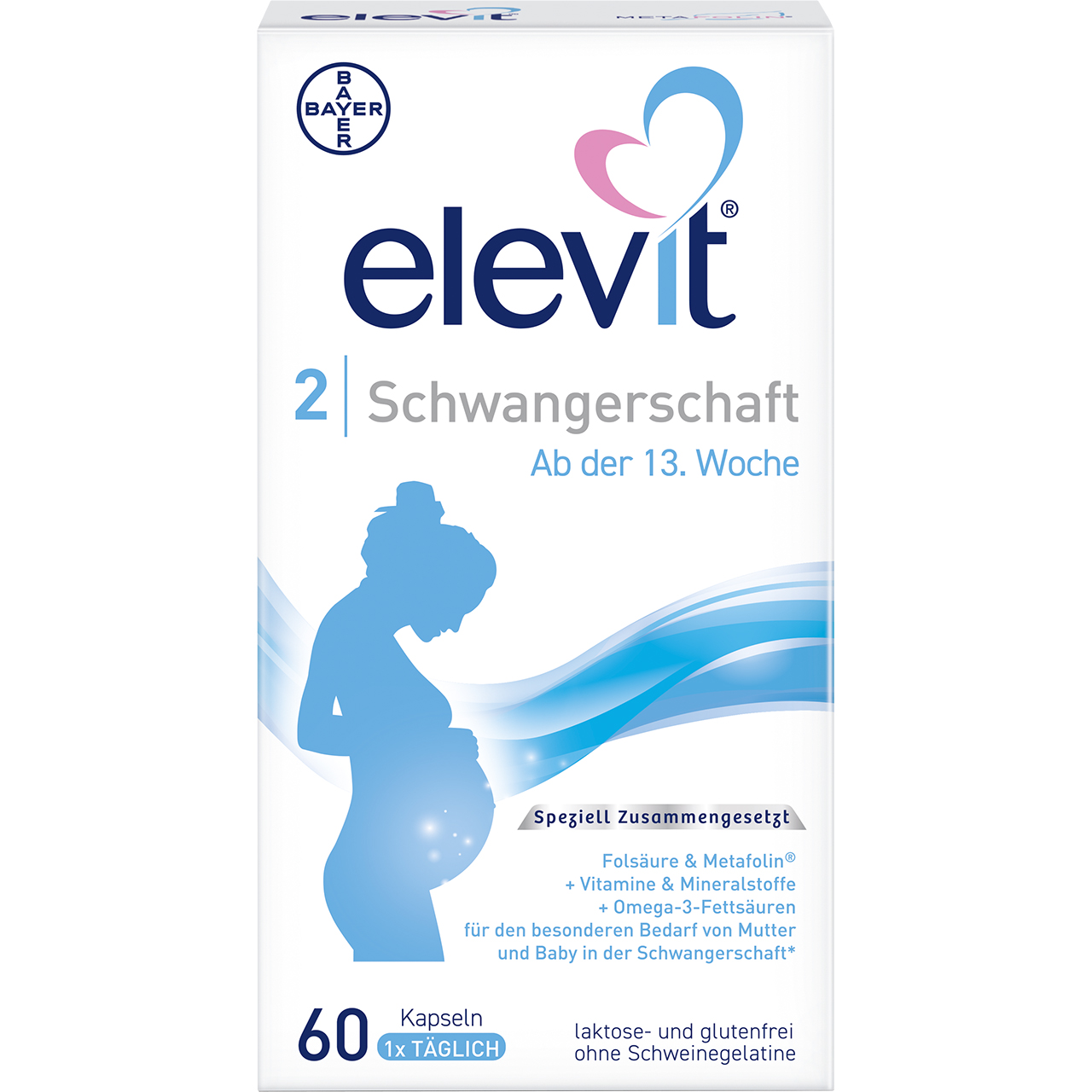 ELEVIT 2 Schwangerschaft Weichkapseln Abbildung für ELEVIT 2 Schwangerschaft Weichkapseln