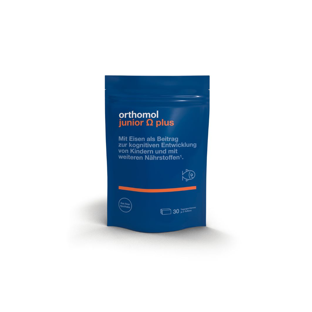 ORTHOMOL Junior Omega plus Kaudragees Abbildung für ORTHOMOL Junior Omega plus Kaudragees