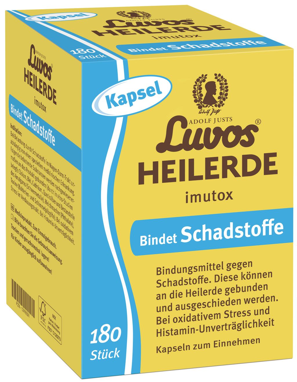 LUVOS Heilerde imutox Kapseln Abbildung für LUVOS Heilerde imutox Kapseln