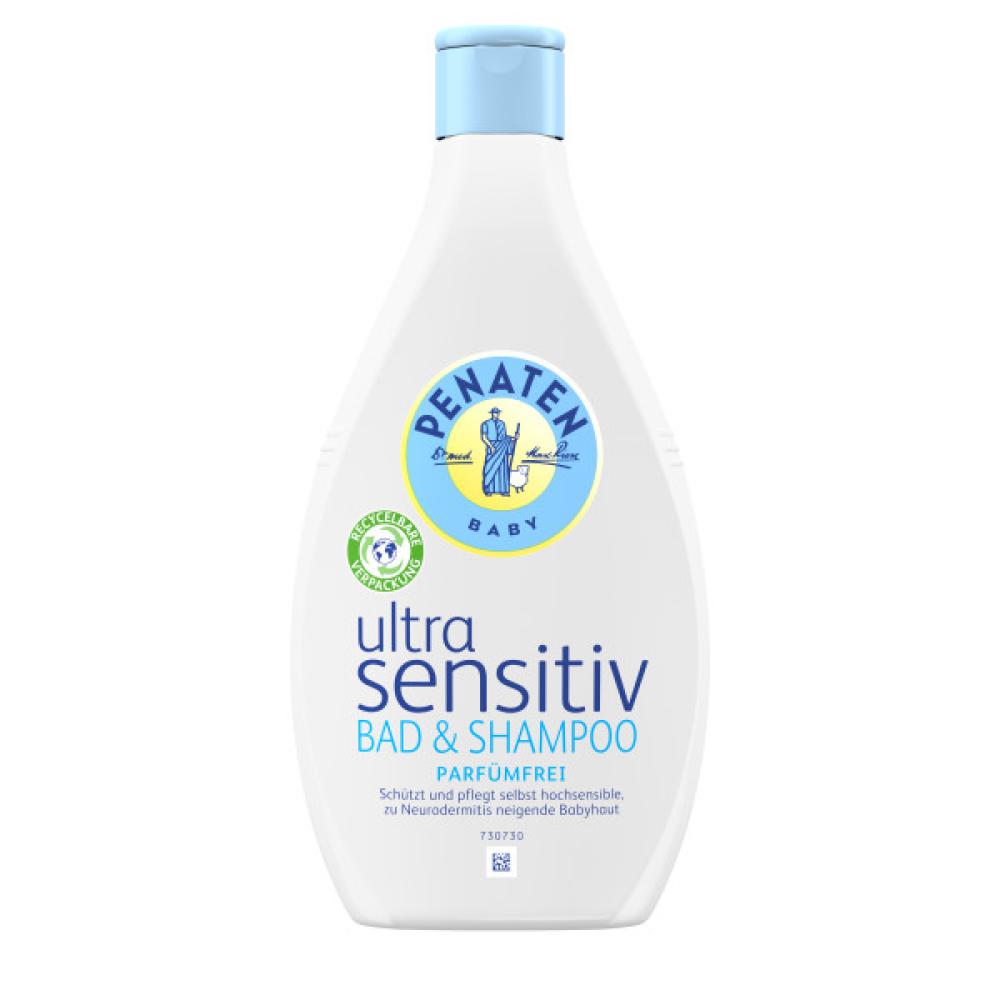 PENATEN Ultra Sensitiv Baby Haarshampoo & Baby Duschgel Abbildung für PENATEN Ultra Sensitiv Baby Haarshampoo & Baby Duschgel