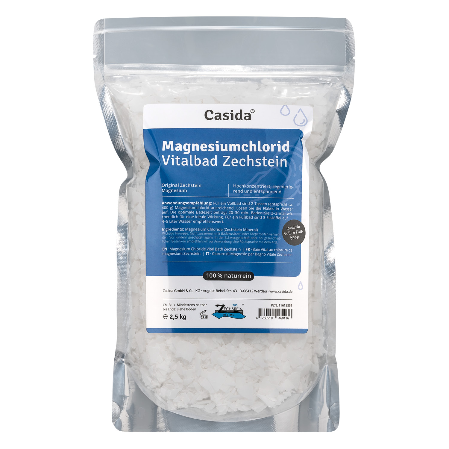 MAGNESIUMCHLORID Vitalbad Zechstein Abbildung für MAGNESIUMCHLORID Vitalbad Zechstein