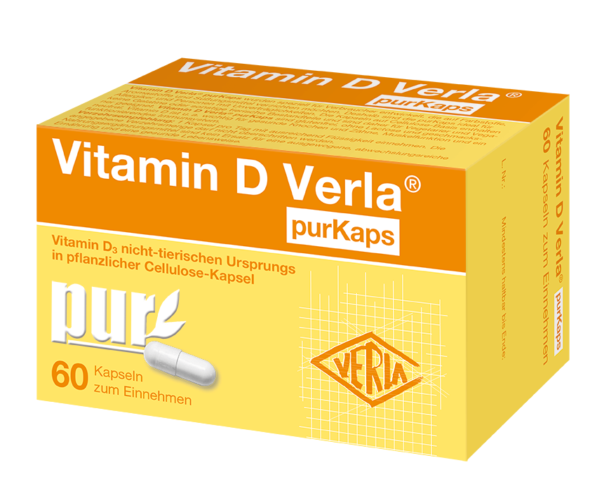 Vitamin D Verla® purKaps Abbildung für Vitamin D Verla® purKaps