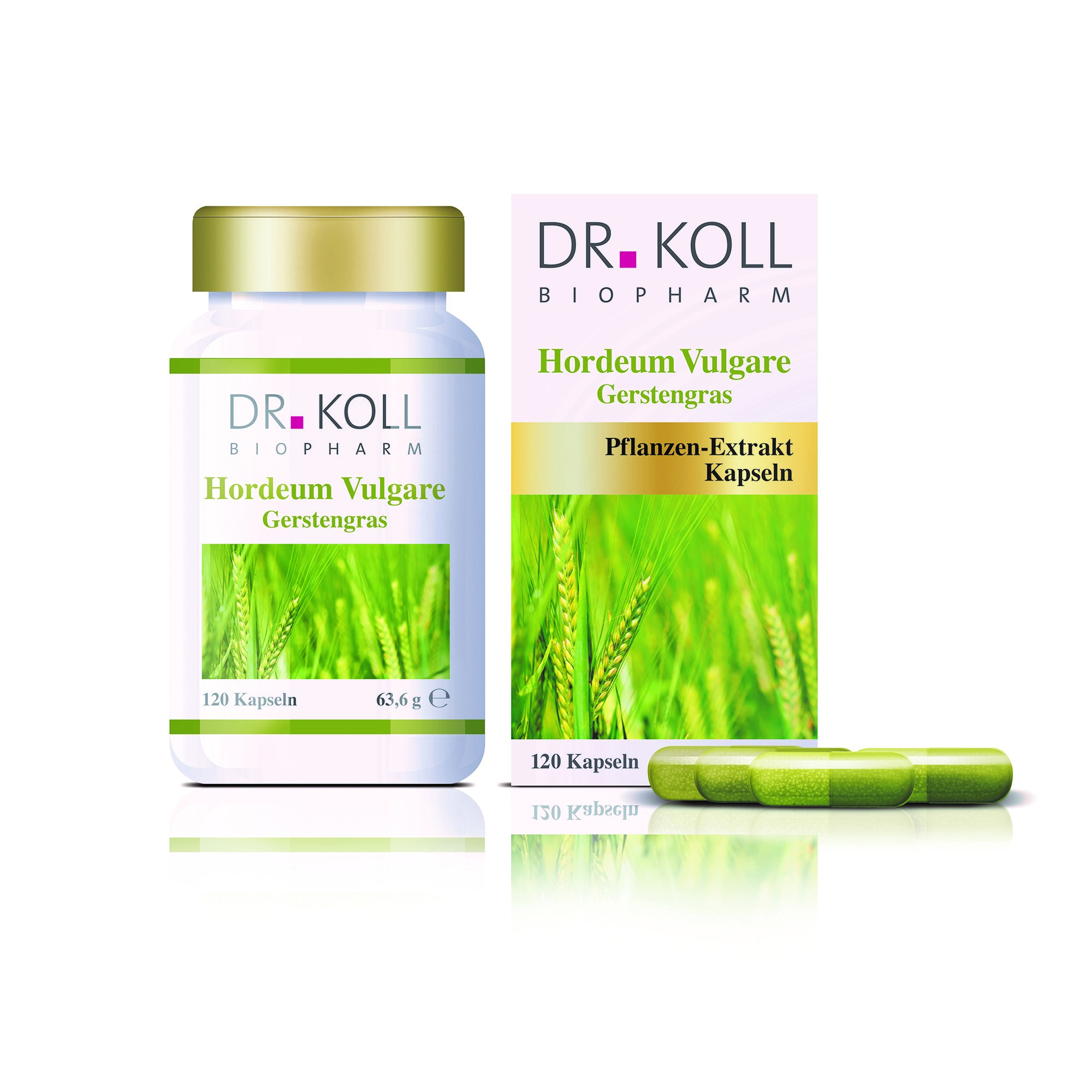 GERSTENGRAS HORDEUM vulgare Kapseln Abbildung für GERSTENGRAS HORDEUM vulgare Kapseln