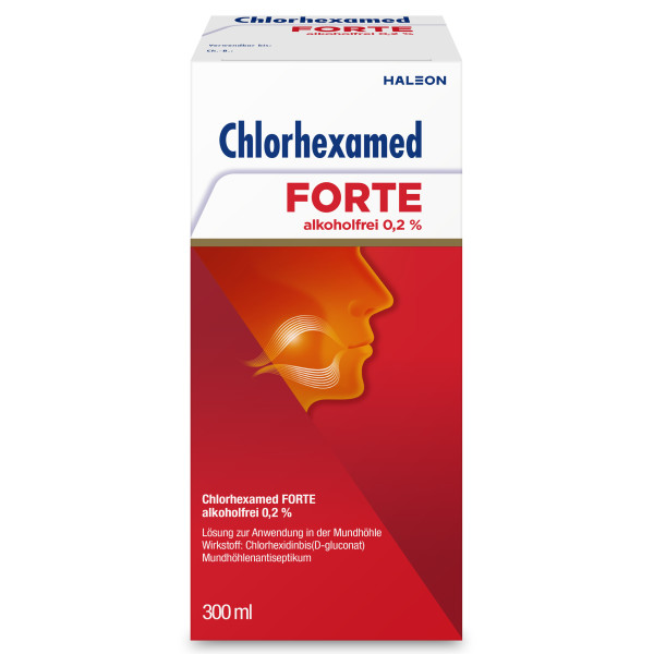 CHLORHEXAMED FORTE alkoholfrei 0,2% Lösung Abbildung für CHLORHEXAMED FORTE alkoholfrei 0,2% Lösung