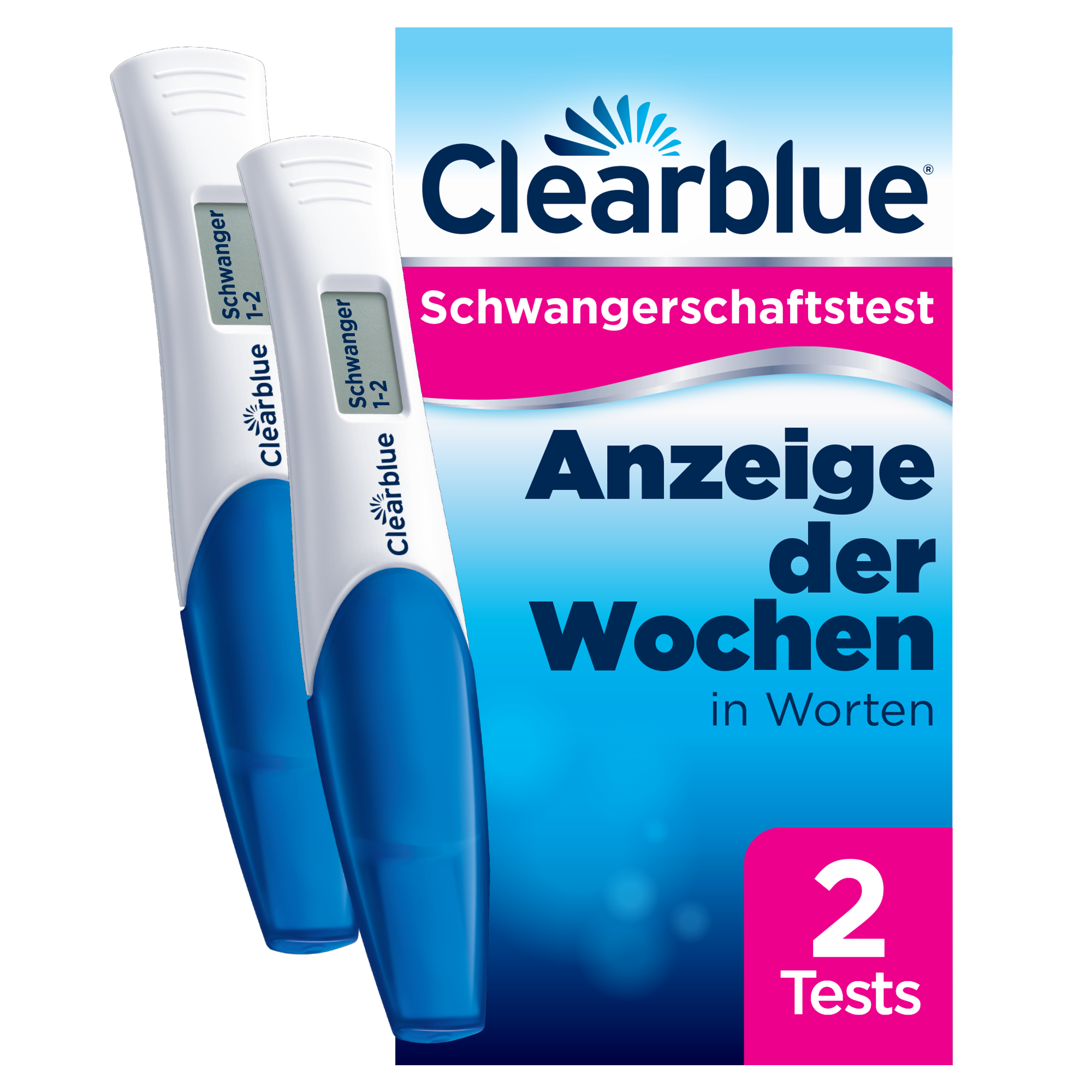 CLEARBLUE Schwangerschaftstest m.Wochenbestimmung Abbildung für CLEARBLUE Schwangerschaftstest m.Wochenbestimmung