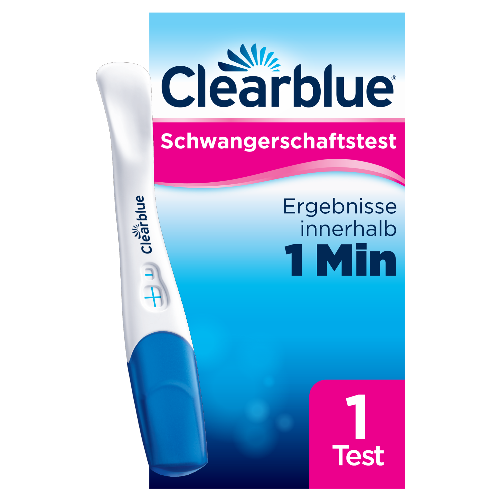 CLEARBLUE Schwangerschaftstest schnelle Erkennung Abbildung für CLEARBLUE Schwangerschaftstest schnelle Erkennung