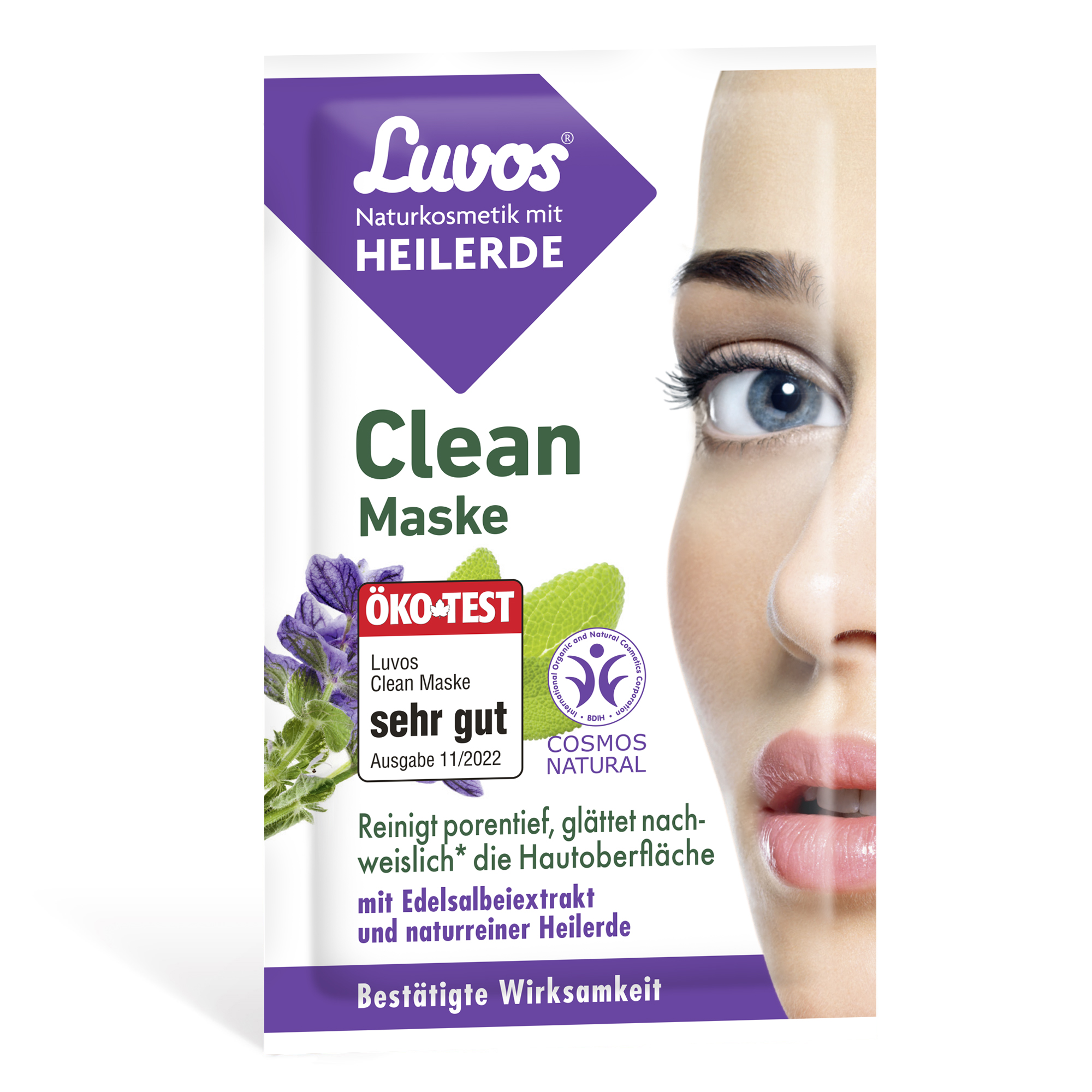 LUVOS Heilerde Clean-Maske Naturkosmetik Abbildung für LUVOS Heilerde Clean-Maske Naturkosmetik