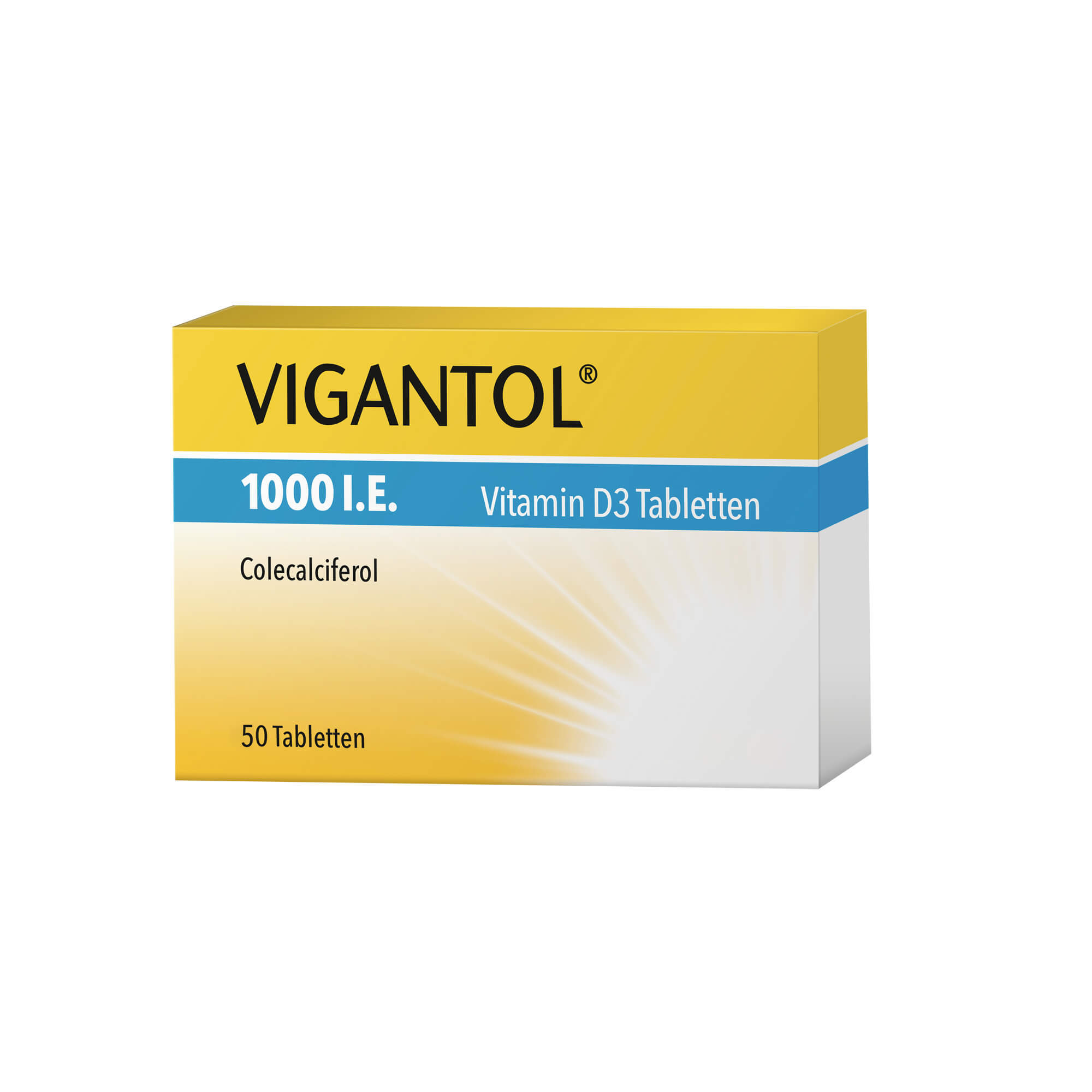 VIGANTOL 1.000 I.E. Vitamin D3 Tabletten Abbildung für VIGANTOL 1.000 I.E. Vitamin D3 Tabletten