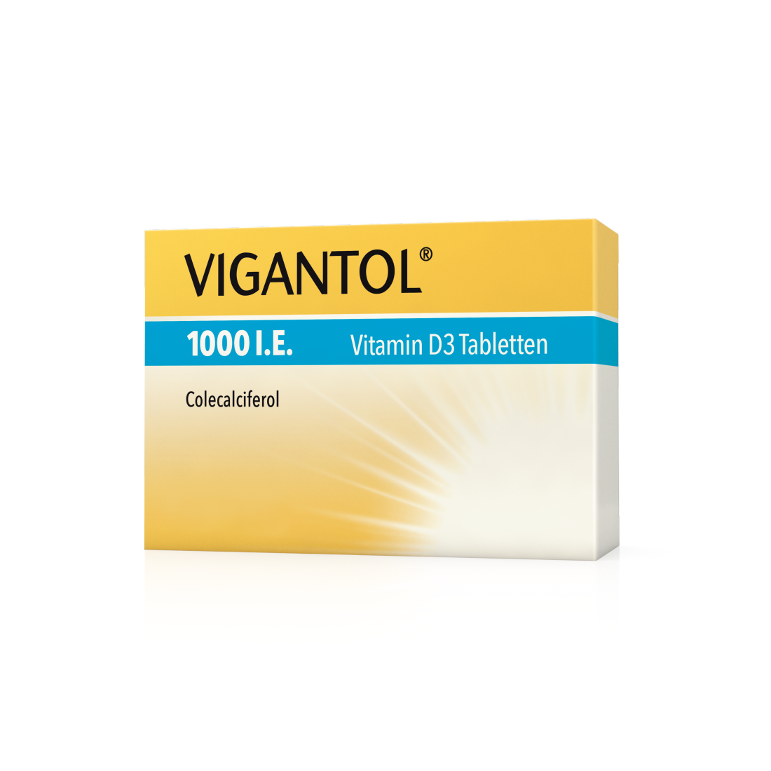 VIGANTOL 1.000 I.E. Vitamin D3 Tabletten Abbildung für VIGANTOL 1.000 I.E. Vitamin D3 Tabletten