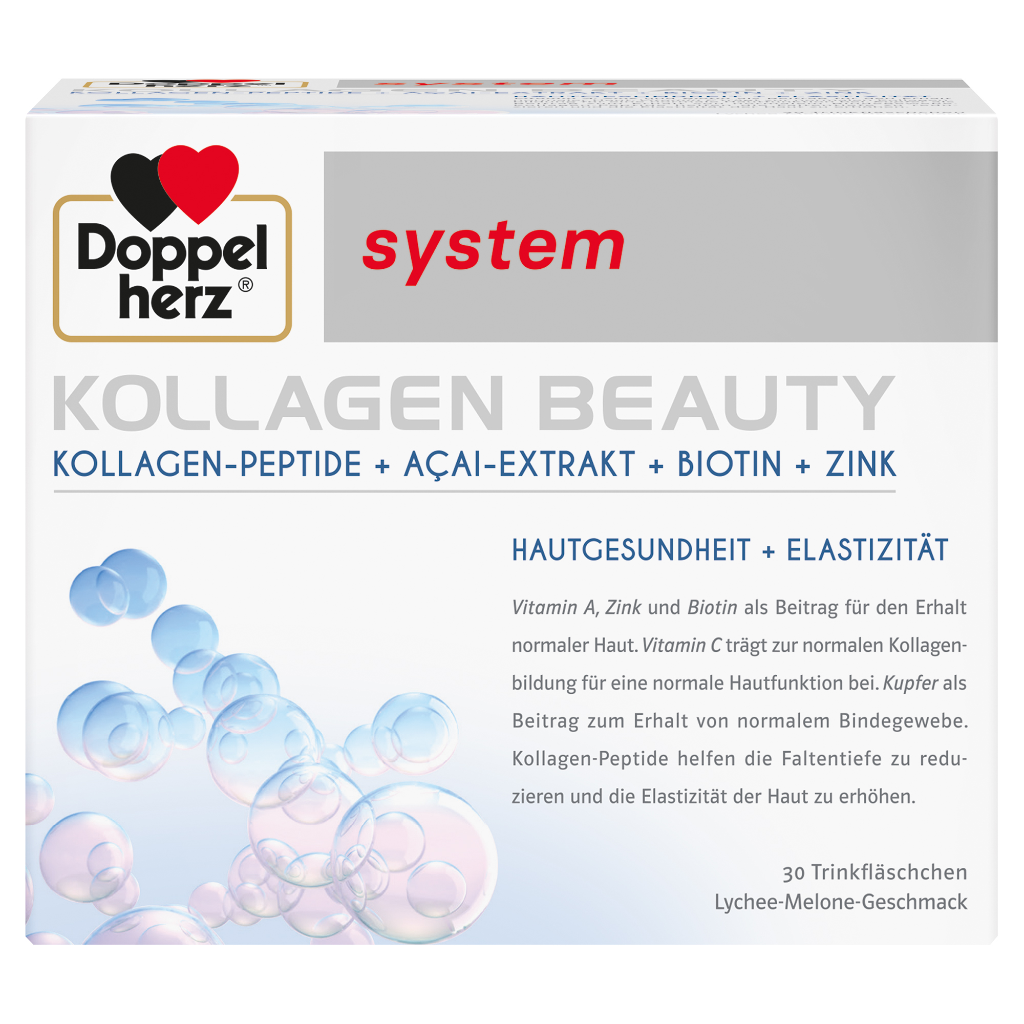 DOPPELHERZ Kollagen Beauty system Trinkfläschchen Abbildung für DOPPELHERZ Kollagen Beauty system Trinkfläschchen