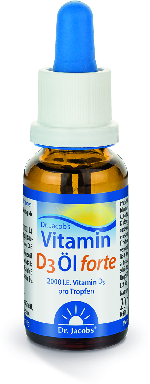 VITAMIN D3 ÖL forte Dr.Jacob's Tropfen Abbildung für VITAMIN D3 ÖL forte Dr.Jacob's Tropfen