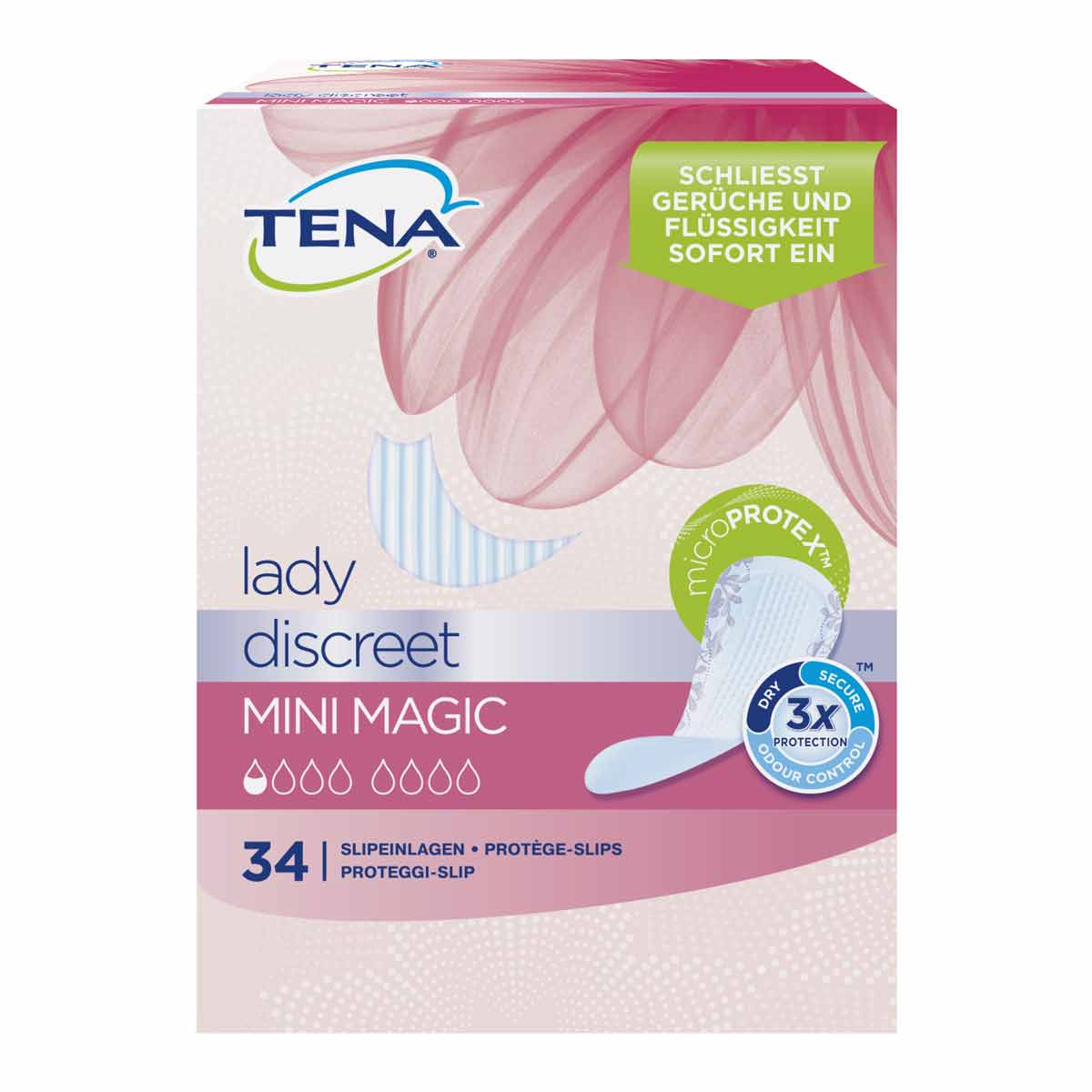 TENA LADY Discreet Inkontinenz Slipeinl.mini magic Abbildung für TENA LADY Discreet Inkontinenz Slipeinl.mini magic