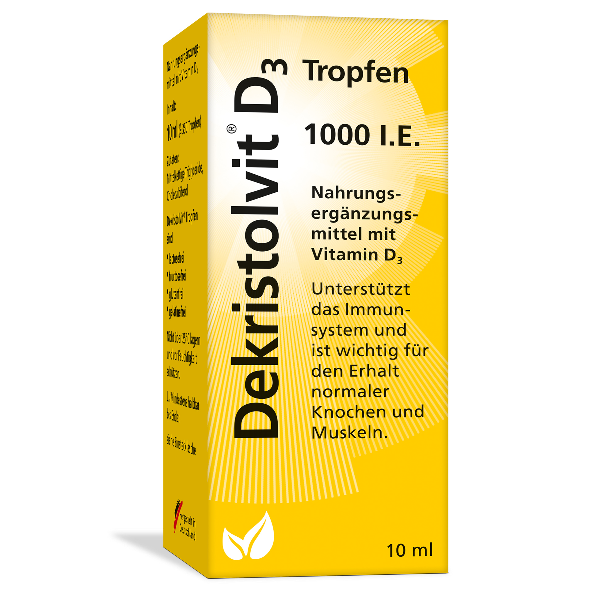 DEKRISTOLVIT D3 1.000 I.E. Tropfen Abbildung für DEKRISTOLVIT D3 1.000 I.E. Tropfen