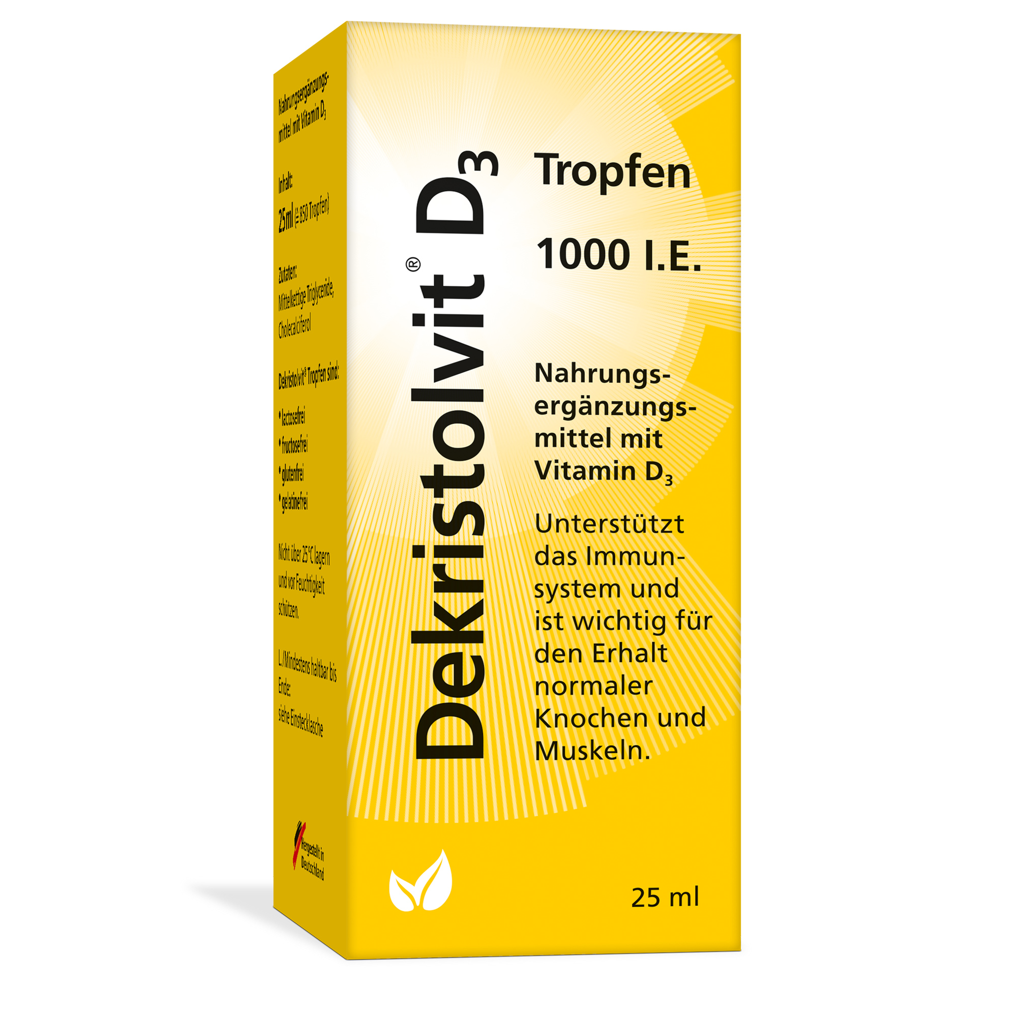 DEKRISTOLVIT D3 1.000 I.E. Tropfen Abbildung für DEKRISTOLVIT D3 1.000 I.E. Tropfen