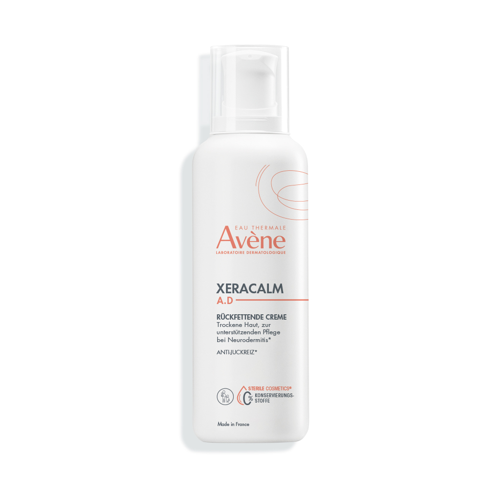 Avène XeraCalm A.D Creme gegen Juckreiz und zur Pflege von Neurodermitis Abbildung für Avène XeraCalm A.D Creme gegen Juckreiz und zur Pflege von Neurodermitis