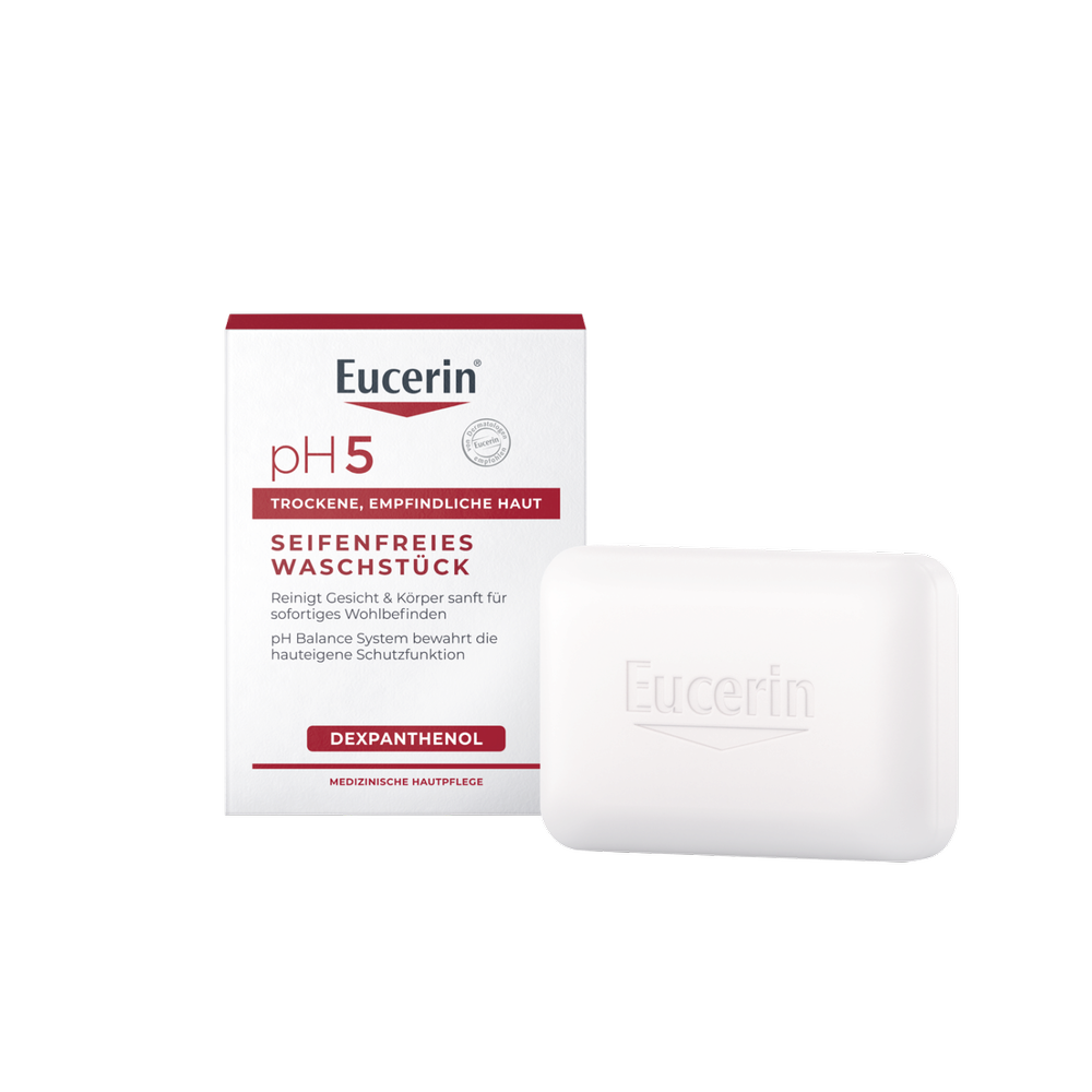 EUCERIN pH5 seifenfreies Waschstück empfindl.Haut Abbildung für EUCERIN pH5 seifenfreies Waschstück empfindl.Haut