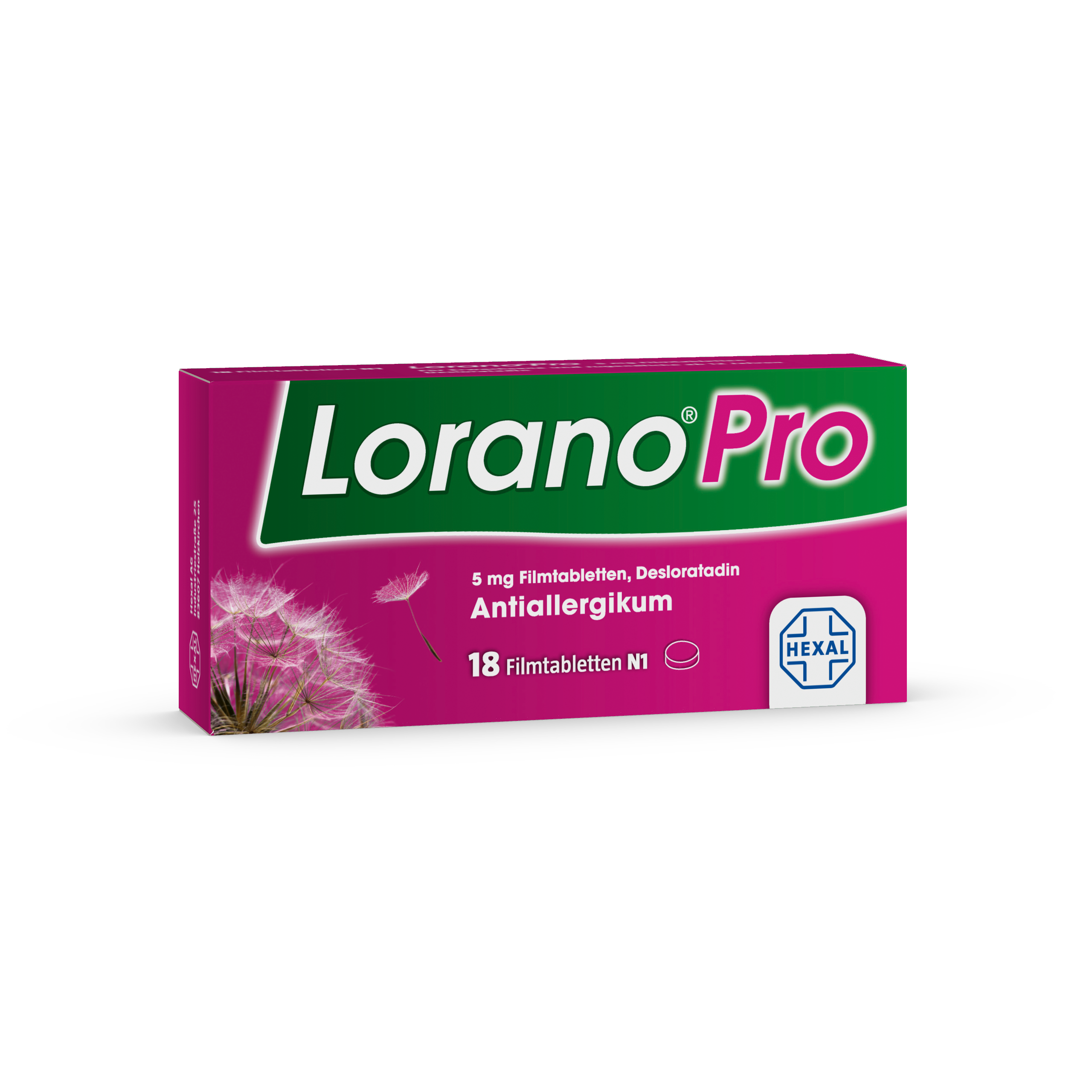 LORANOPRO 5 mg Filmtabletten Abbildung für LORANOPRO 5 mg Filmtabletten