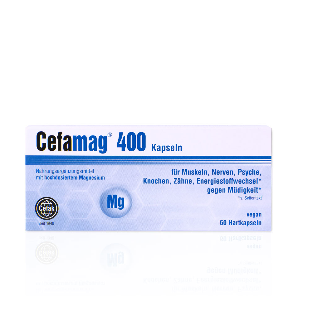 CEFAMAG 400 Hartkapseln Abbildung für CEFAMAG 400 Hartkapseln