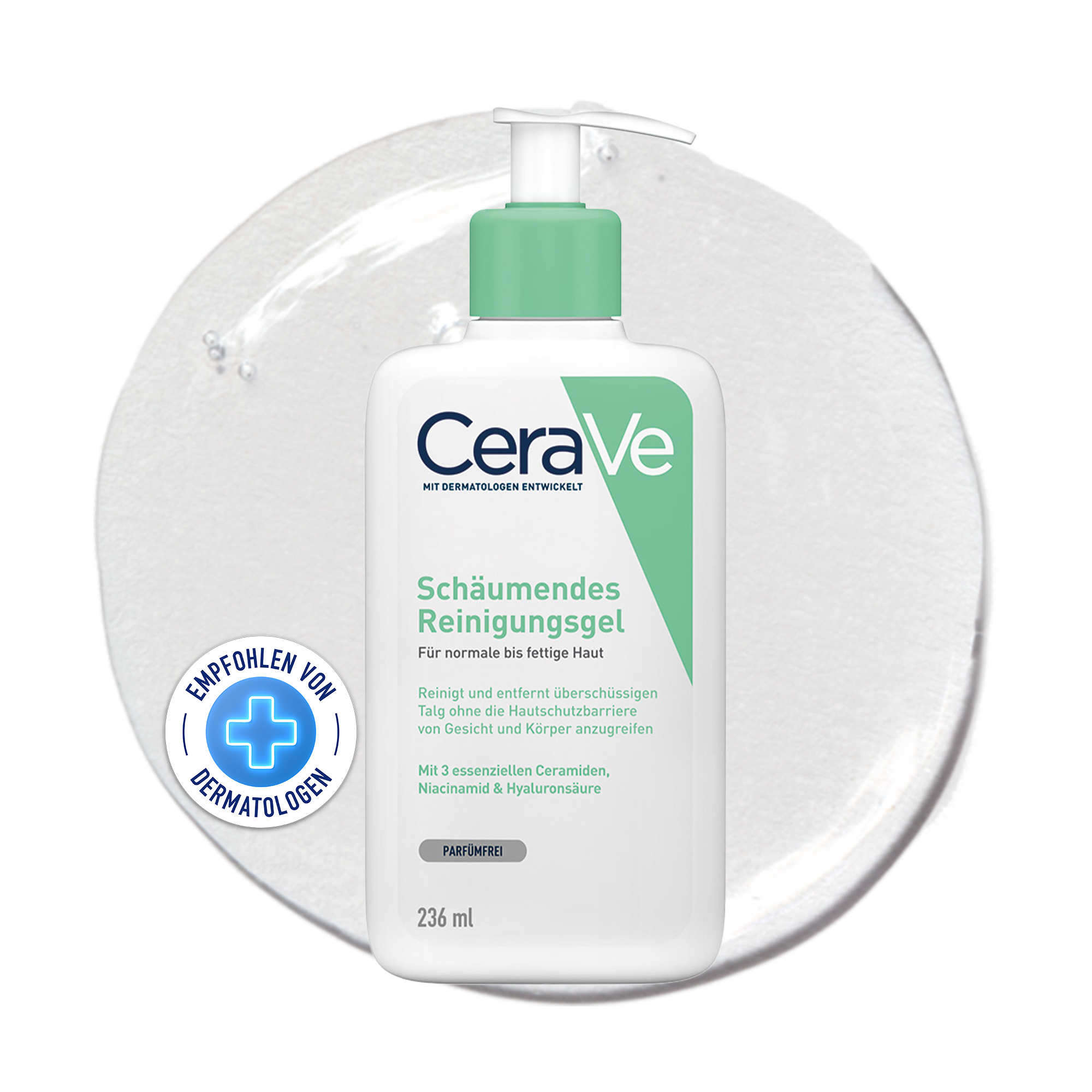 CERAVE schäumendes Reinigungsgel Abbildung für CERAVE schäumendes Reinigungsgel