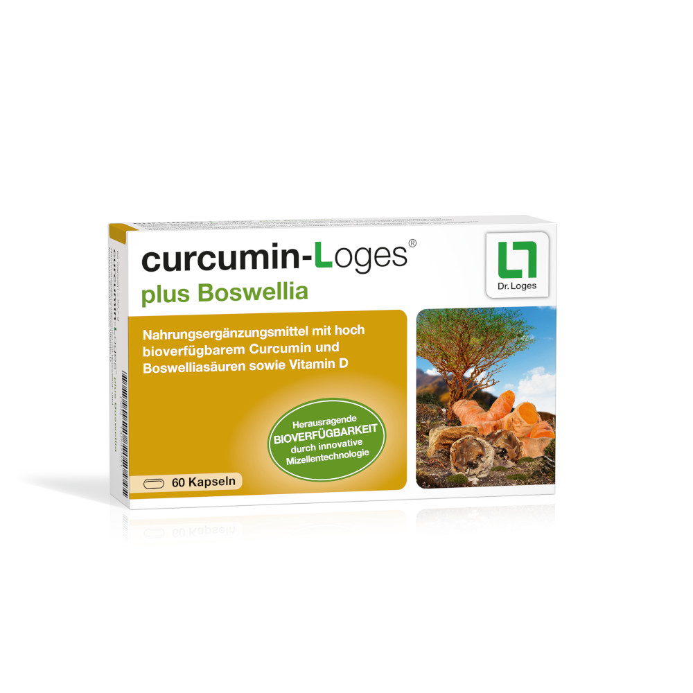 CURCUMIN-LOGES plus Boswellia Kapseln Abbildung für CURCUMIN-LOGES plus Boswellia Kapseln