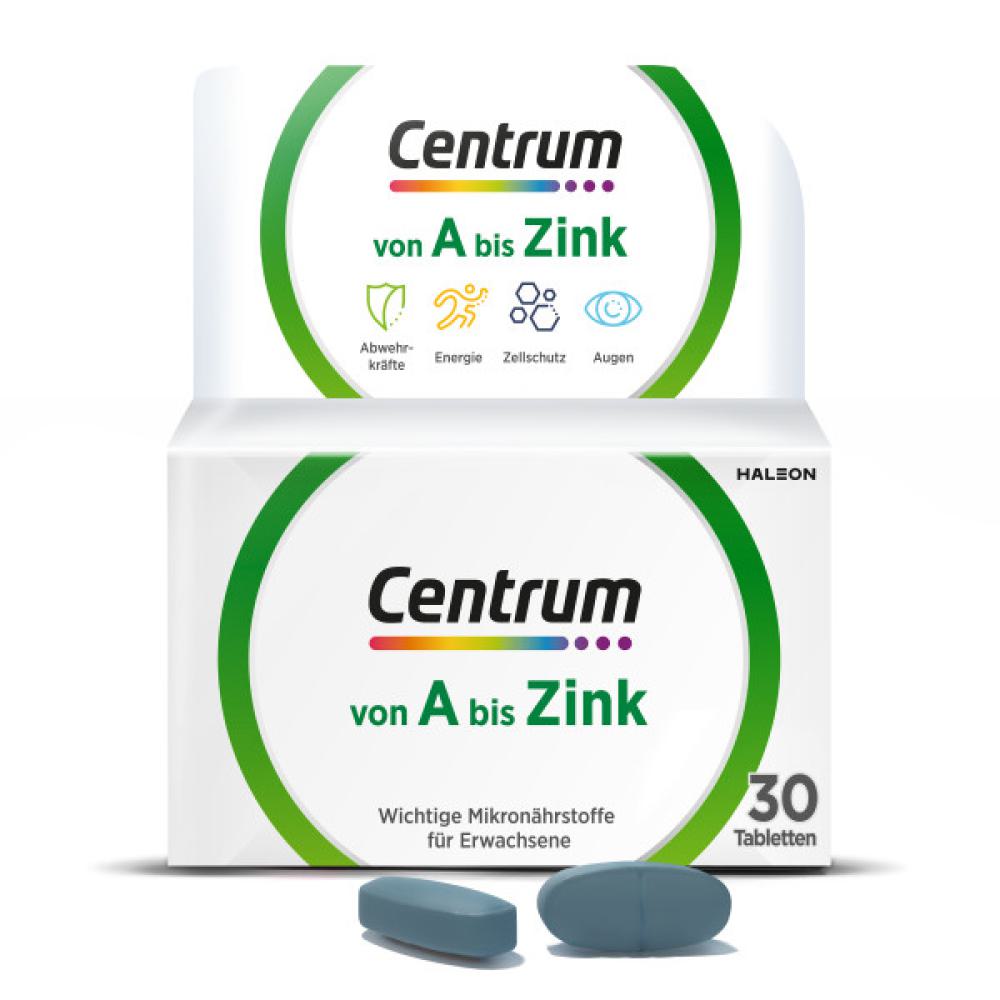 CENTRUM A-Zink Tabletten Abbildung für CENTRUM A-Zink Tabletten