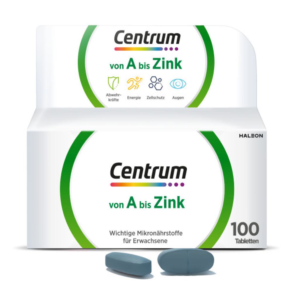 CENTRUM A-Zink Tabletten Abbildung für CENTRUM A-Zink Tabletten