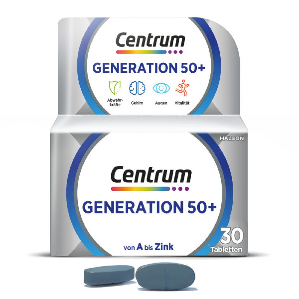 CENTRUM Generation 50+ Tabletten Abbildung für CENTRUM Generation 50+ Tabletten