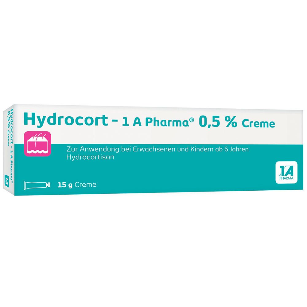 HYDROCORT-1A Pharma 0,5% Creme Abbildung für HYDROCORT-1A Pharma 0,5% Creme