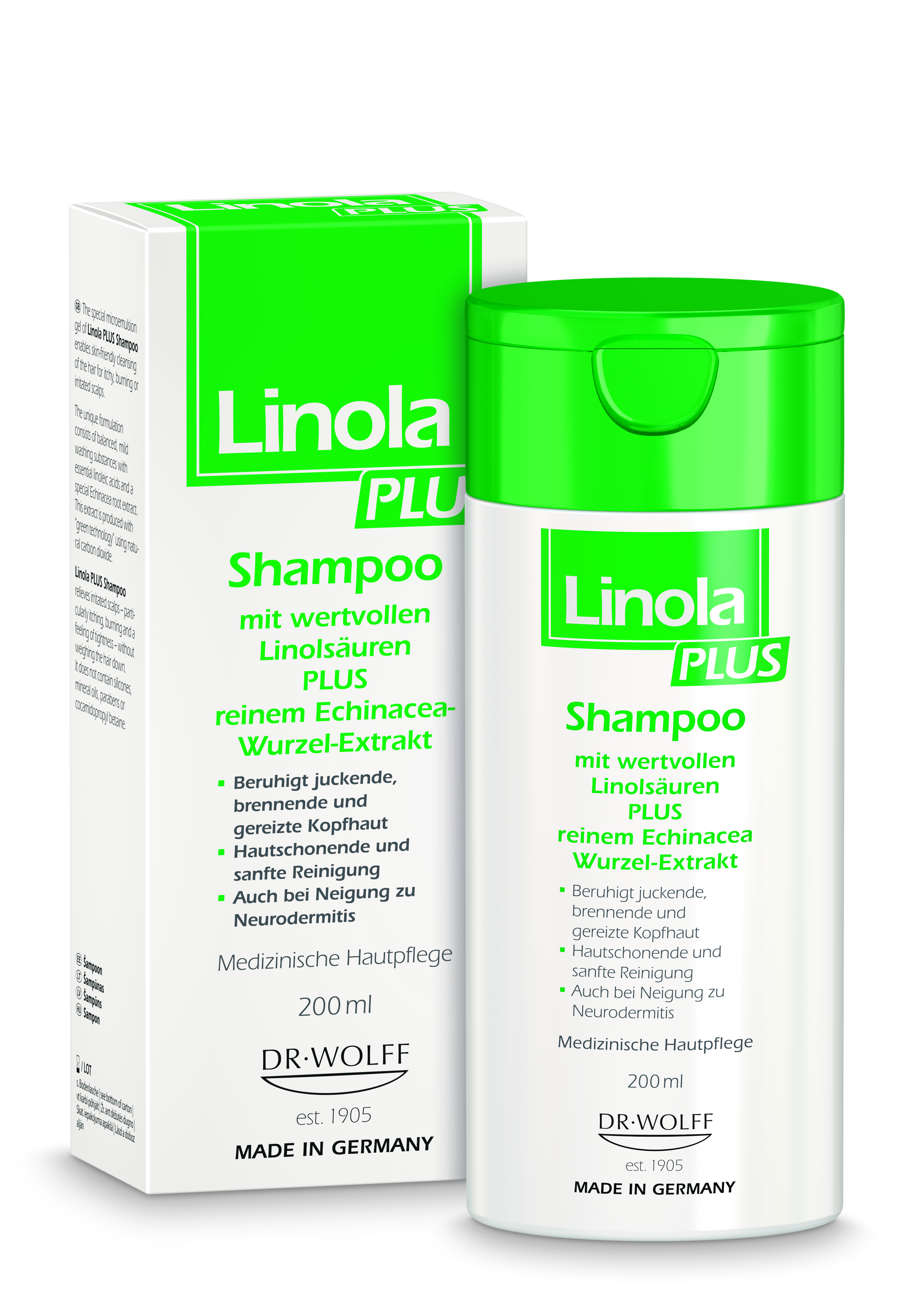 LINOLA PLUS Shampoo Abbildung für LINOLA PLUS Shampoo