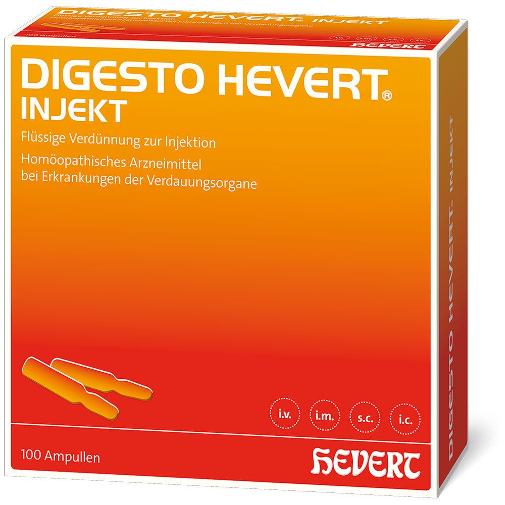DIGESTO Hevert injekt Ampullen Abbildung für DIGESTO Hevert injekt Ampullen