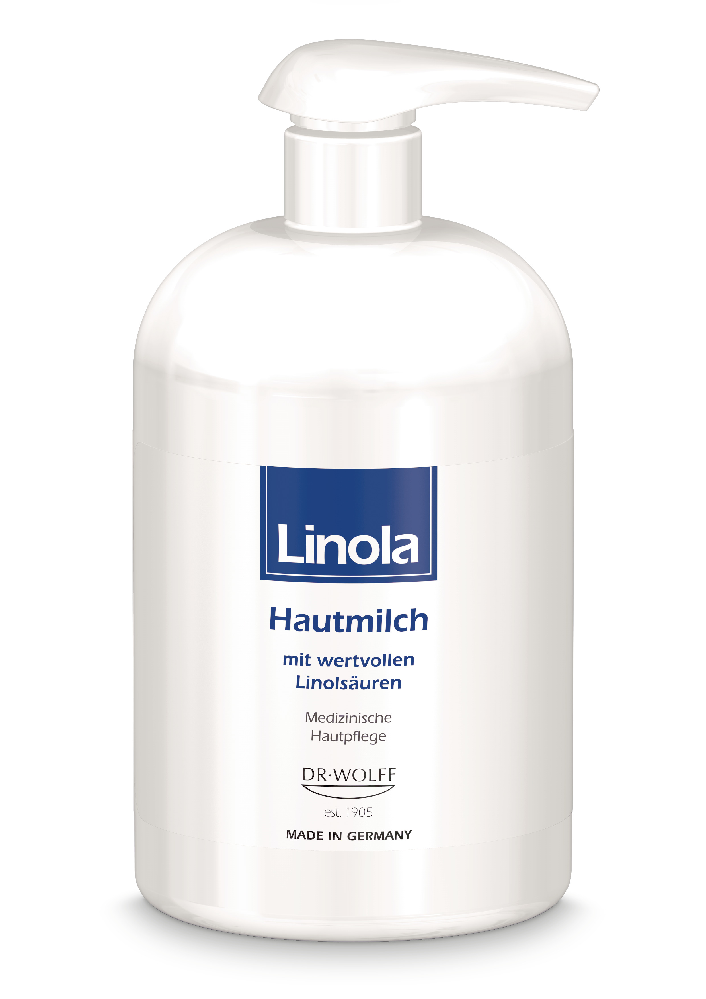 LINOLA Hautmilch Spender Abbildung für LINOLA Hautmilch Spender