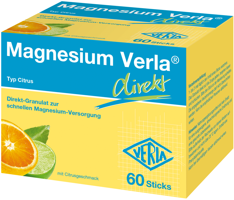 Magnesium Verla® direkt Typ Citrus Abbildung für Magnesium Verla® direkt Typ Citrus