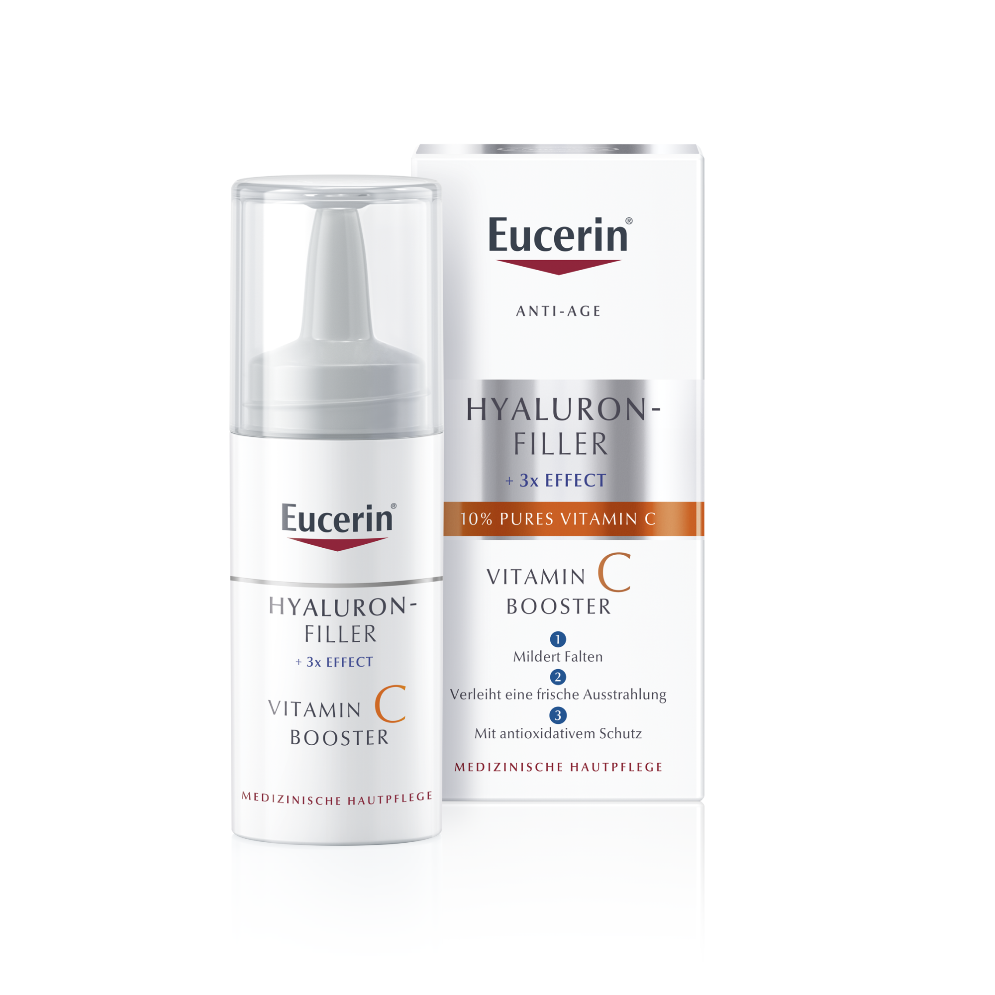 EUCERIN Anti-Age Hyaluron-Filler Vitamin C Booster Abbildung für EUCERIN Anti-Age Hyaluron-Filler Vitamin C Booster