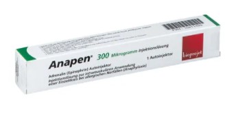 ANAPEN 300 μg Injektionslösung Autoinjektor Abbildung für ANAPEN 300 μg Injektionslösung Autoinjektor