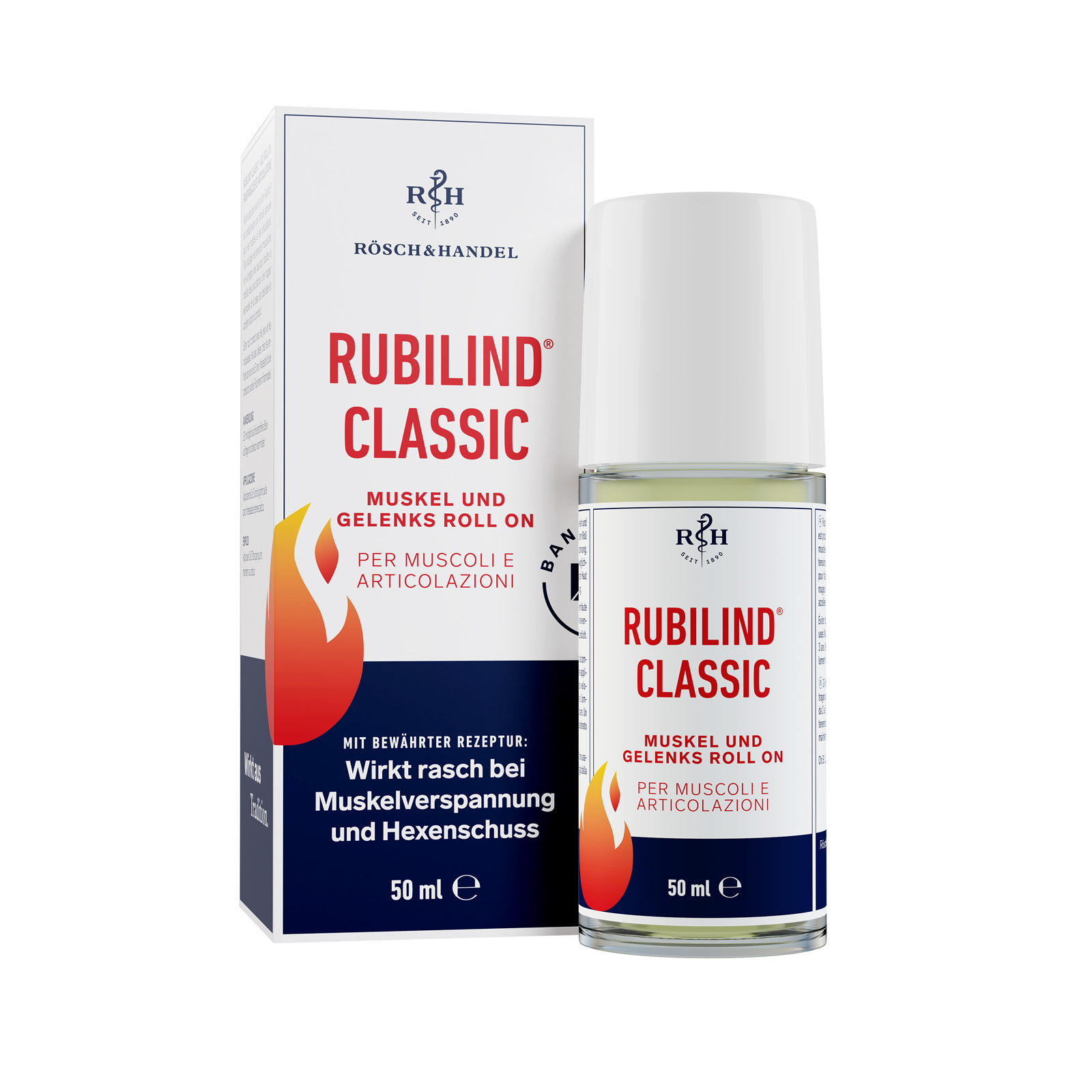 RUBILIND Classic Muskel und Gelenks Roll-on Abbildung für RUBILIND Classic Muskel und Gelenks Roll-on