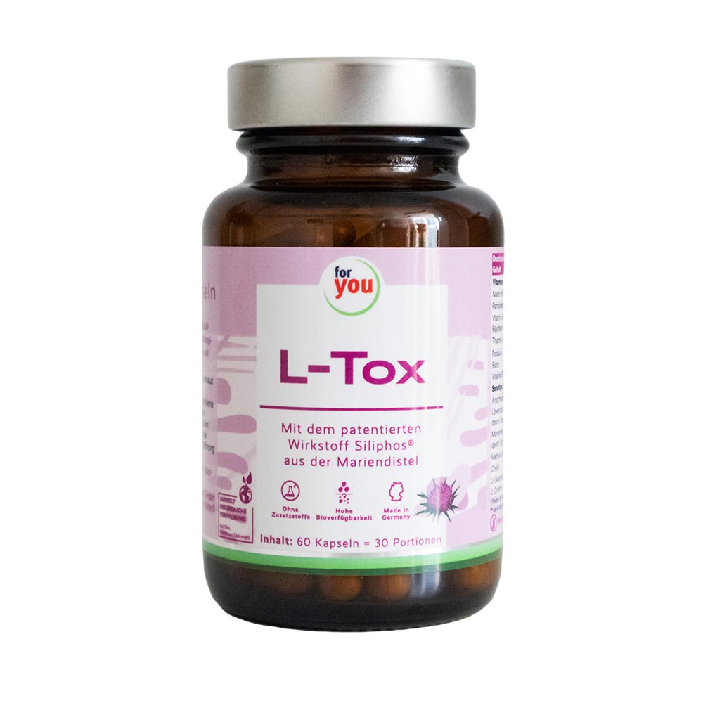 FOR YOU L-Tox Leber Detox Kapseln Abbildung für FOR YOU L-Tox Leber Detox Kapseln