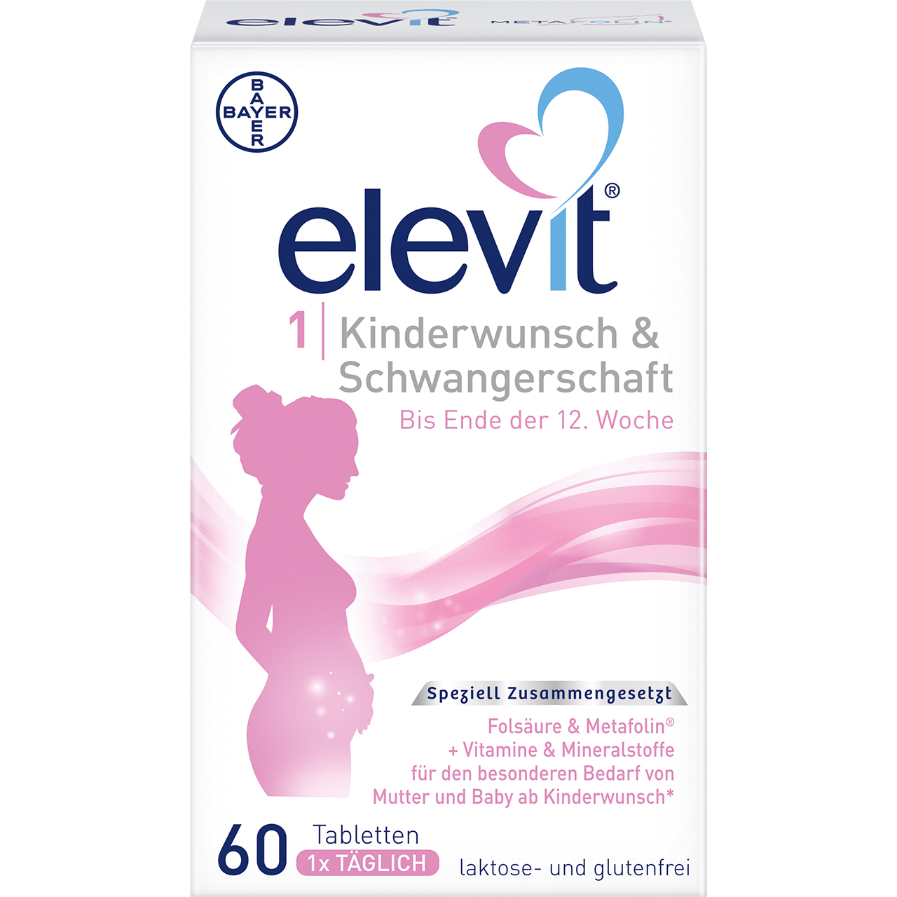ELEVIT 1 Kinderwunsch & Schwangerschaft Tabletten Abbildung für ELEVIT 1 Kinderwunsch & Schwangerschaft Tabletten