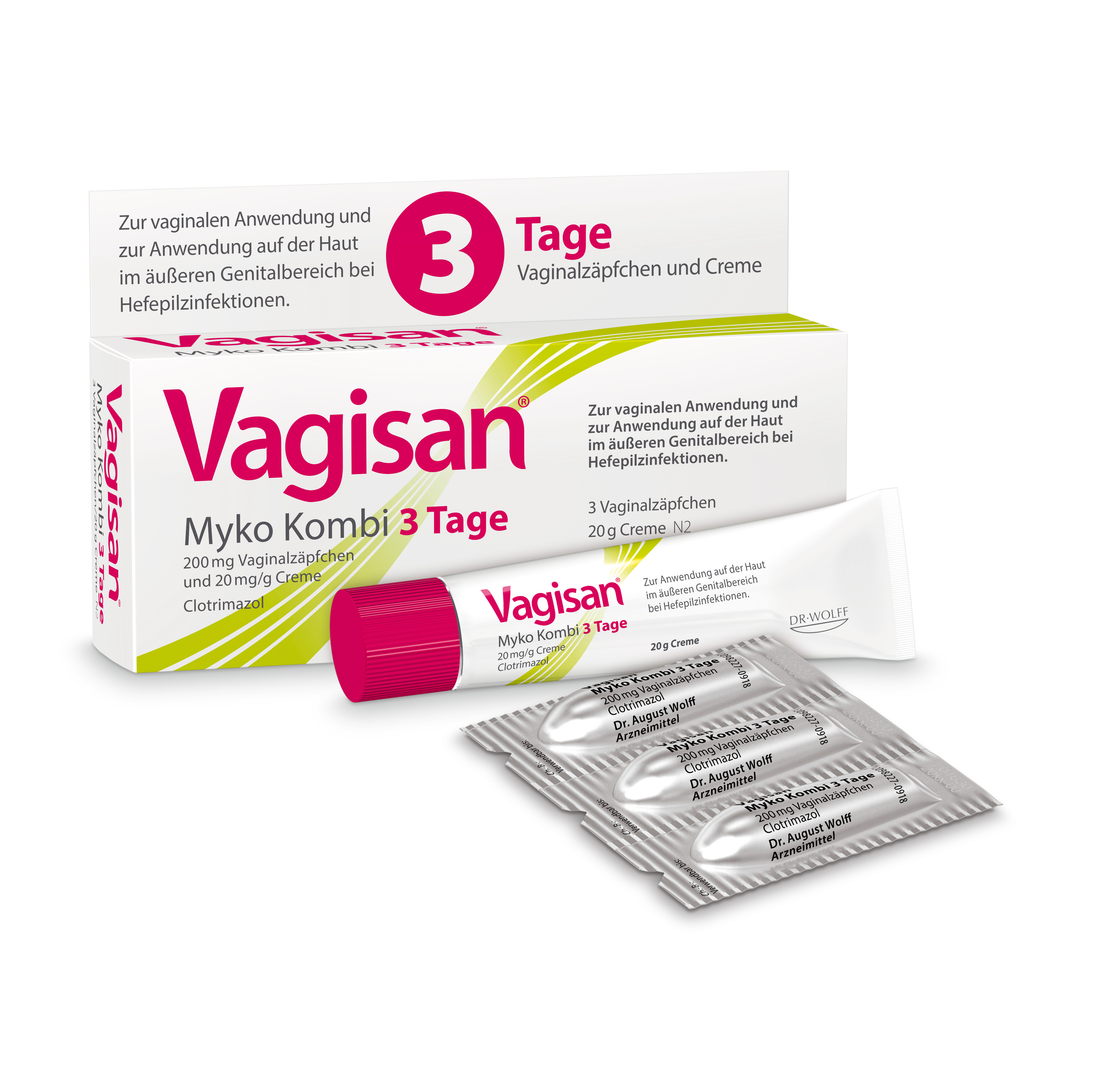 VAGISAN Myko Kombi 3-Tage Abbildung für VAGISAN Myko Kombi 3-Tage