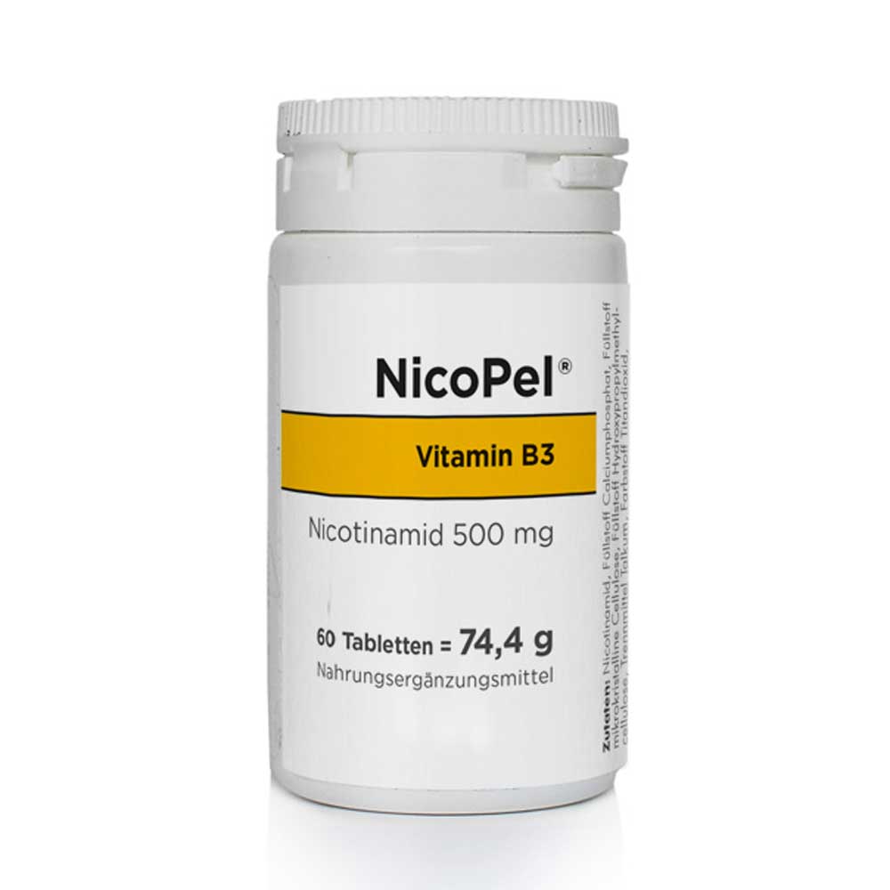 NICOPEL Nicotinamid 500 mg Kapseln Abbildung für NICOPEL Nicotinamid 500 mg Kapseln