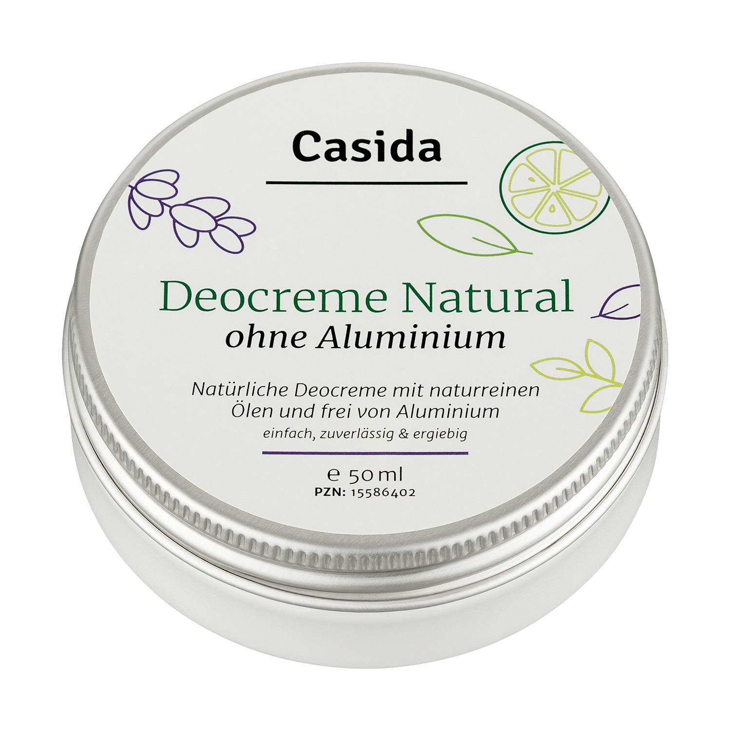 DEO CREME ohne Aluminium natural Abbildung für DEO CREME ohne Aluminium natural
