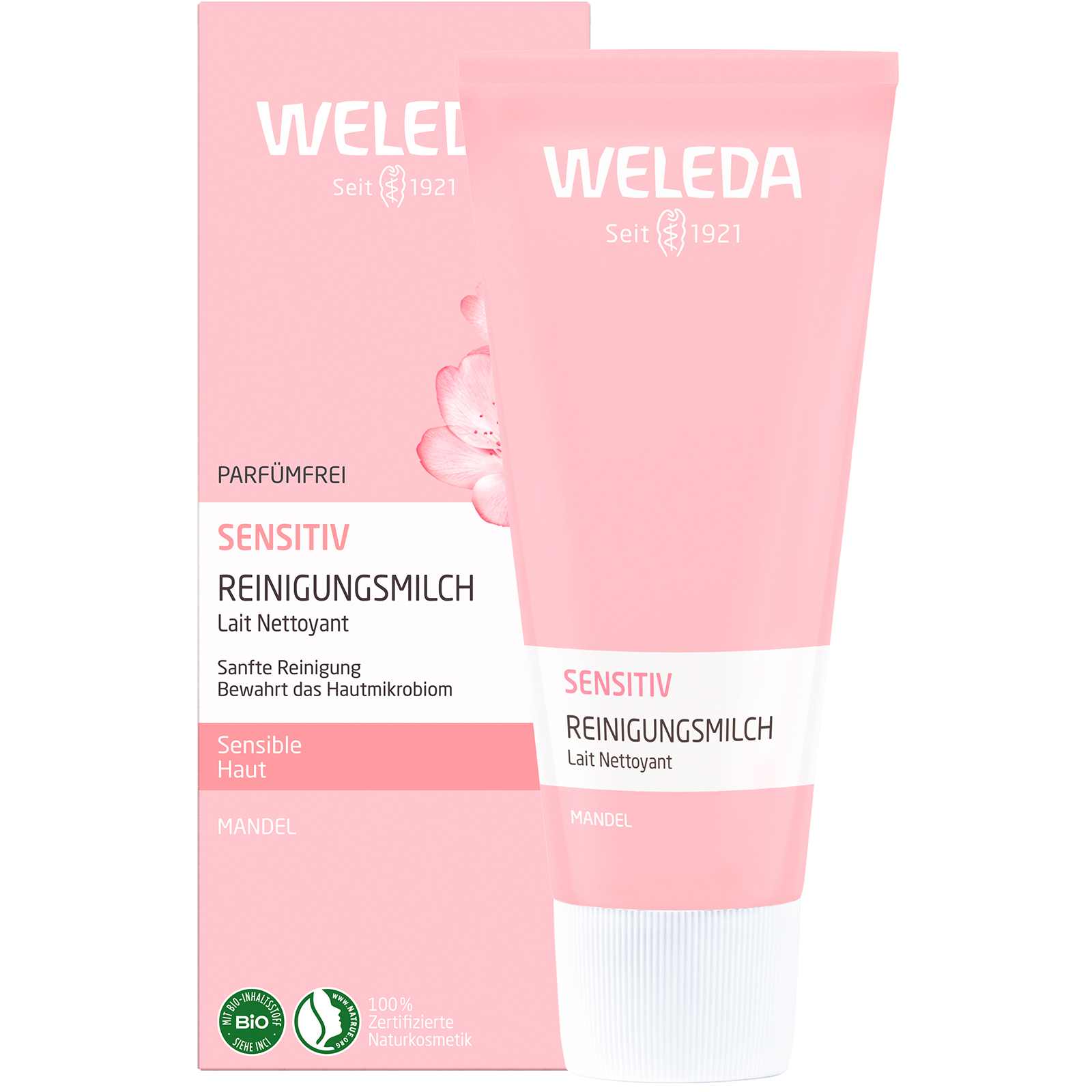Weleda Sensitiv Reinigungsmilch Mandel Abbildung für Weleda Sensitiv Reinigungsmilch Mandel