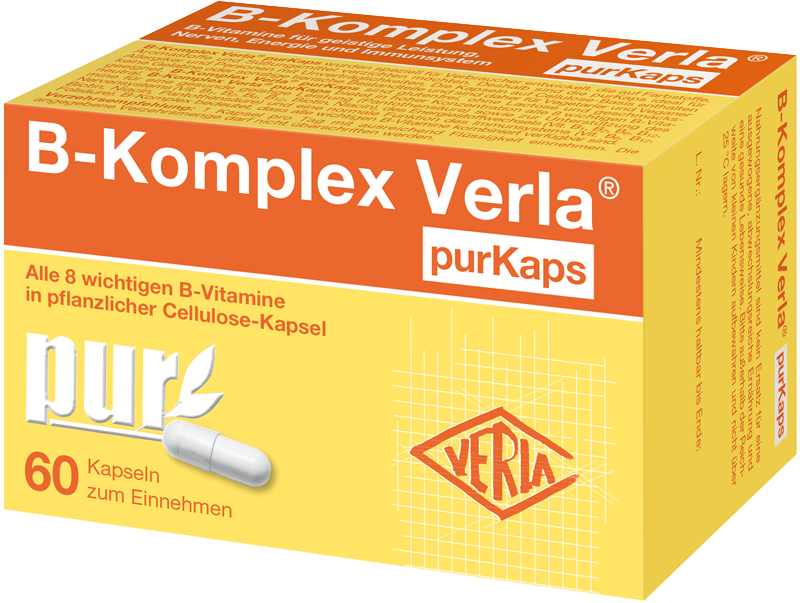 B-Komplex Verla® purKaps Abbildung für B-Komplex Verla® purKaps